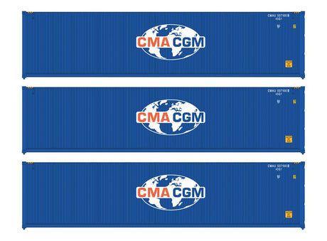 40' Fully Corrugated Container - 3-Pack -- CMA-CGM