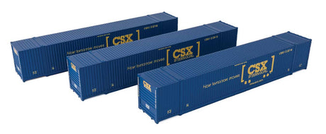 53' Singamas Corrugated Side Container - 3-Pack -- CSX Transportation