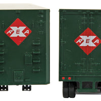40' Trailer 2-Pack - Assembled -- Railway Express Agency