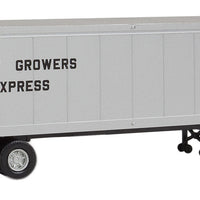 40' Trailer 2-Pack - Assembled -- Fruit Growers Express (silver, black)