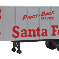 32' Trailer 2-Pack - Assembled -- Santa Fe (silver, red)