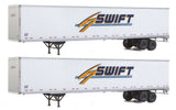 53' Stoughton Trailer 2-Pack - Assembled -- Swift-1