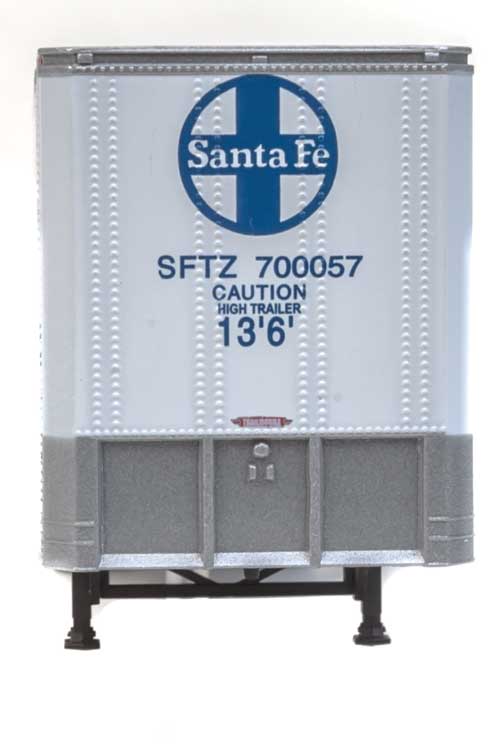 40' Trailmobile Trailer 2-Pack - Assembled -- Santa Fe (white, blue)-2