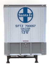 40' Trailmobile Trailer 2-Pack - Assembled -- Santa Fe (white, blue)-2