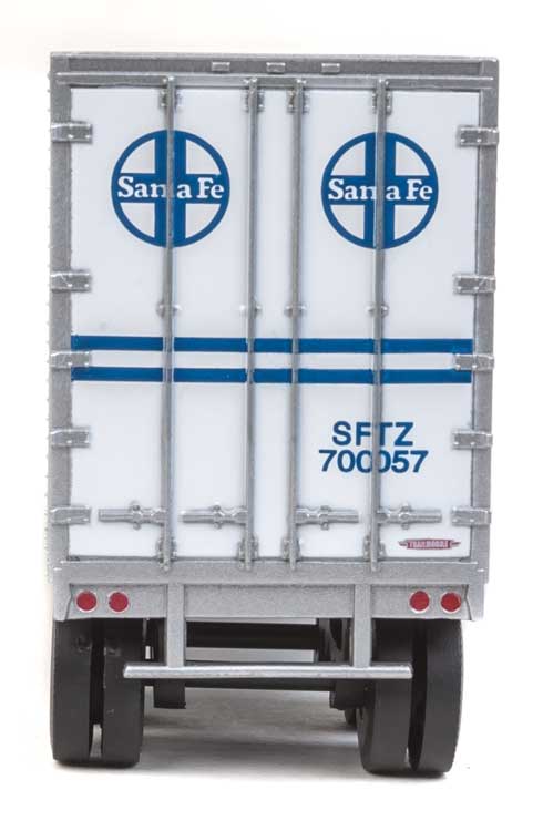 40' Trailmobile Trailer 2-Pack - Assembled -- Santa Fe (white, blue)-3