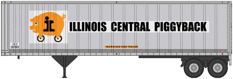 40' Trailmobile Trailer 2-Pack- Assembled -- Illinois Central-2