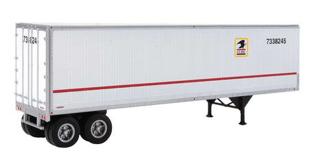 40' Trailmobile Trailer 2-Pack - Assembled -- US Postal Service (white, blue, red)-3