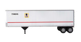 40' Trailmobile Trailer 2-Pack - Assembled -- US Postal Service (white, blue, red)-5