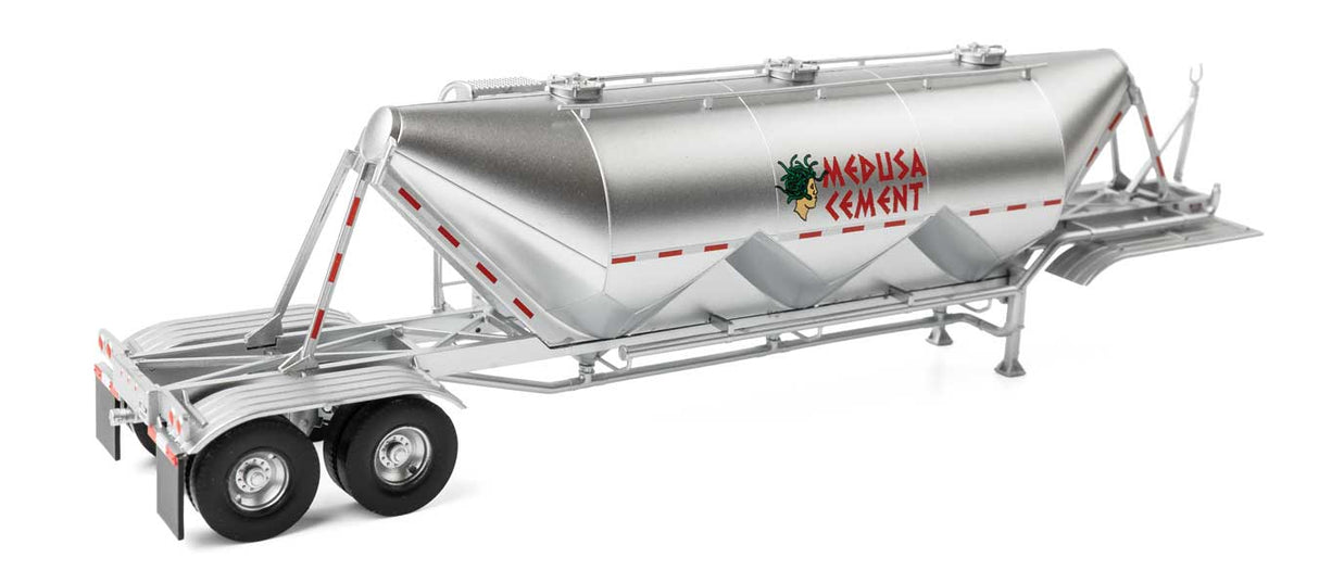 Dry Bulk Semi Trailer - Assembled - Transload Facility -- Medusa Cement-2