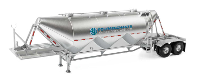 Dry Bulk Semi Trailer - Assembled - Transload Facility -- Polymerchant-1