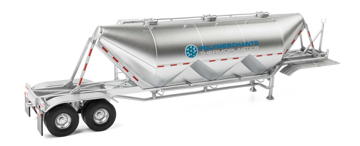 Dry Bulk Semi Trailer - Assembled - Transload Facility -- Polymerchant-2