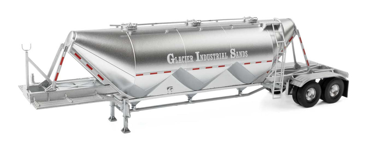 Dry Bulk Semi Trailer - Assembled - Transload Facility -- Glacier Sands-1