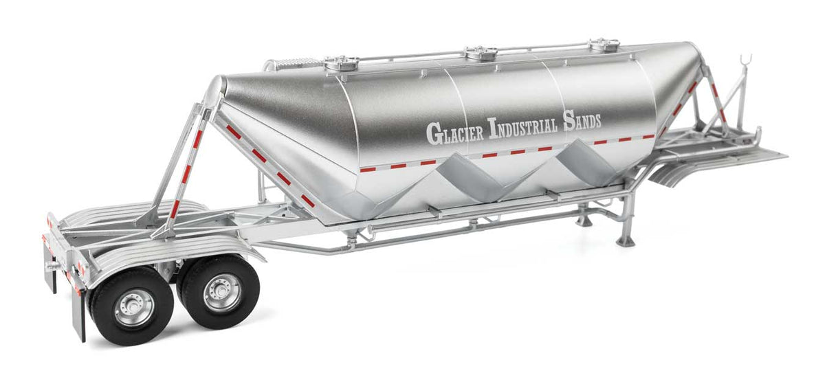 Dry Bulk Semi Trailer - Assembled - Transload Facility -- Glacier Sands-2