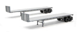 40' Flatbed Trailer - Kit - 2-Pack -- Undecorated-1
