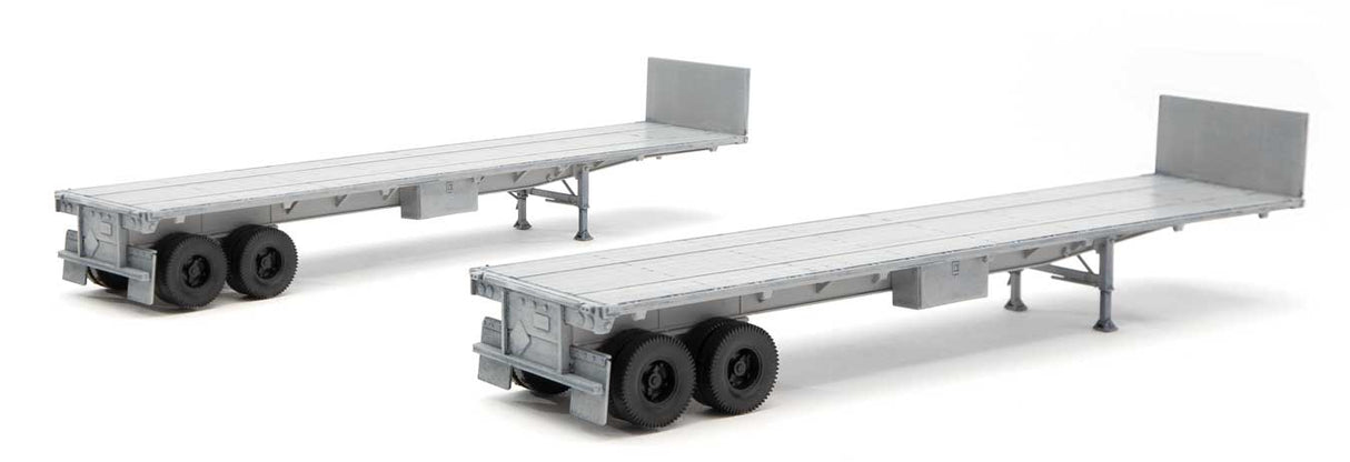 40' Flatbed Trailer - Kit - 2-Pack -- Undecorated-2