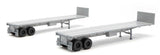 40' Flatbed Trailer - Kit - 2-Pack -- Undecorated-2