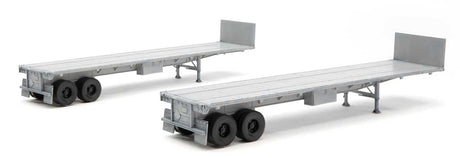 40' Flatbed Trailer - Kit - 2-Pack -- Undecorated-2