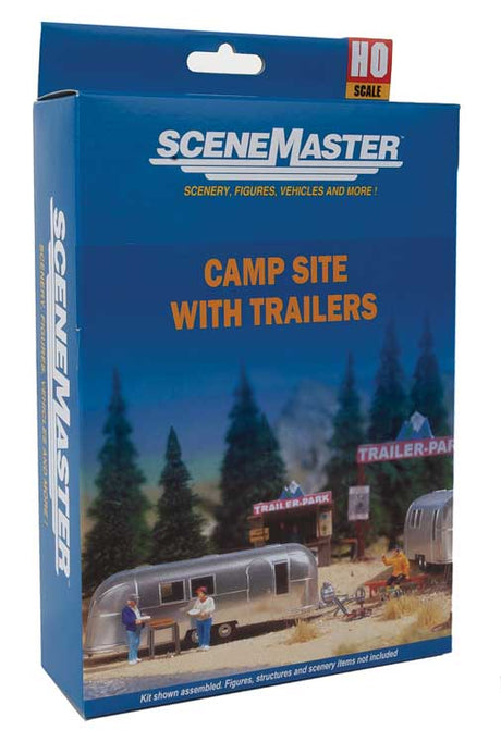Camp Site with Two Trailers - Kit -- Two Camping Trailers, Signs & Accessories-4