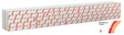 Wrapped Lumber Load for WalthersMainline 72' Centerbeam Flatcar -- Weyerhauser Lumber (red, orange)