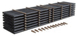 Pipe Load -- Kit - Fits WalthersMainline 910-5800 Series Bulkhead Flatcar (Sold Separately)-1