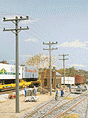 Electric Utility Pole Set -- Kit pkg(24)-1