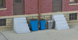 Vintage Garbage Cans & Recycling Bins -- Kit (20)-1
