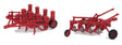 Farm Plow and Planter - Assembled -- Red