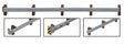 Roadway Guardrails -- Kit - 200'  60.9m Scale Long