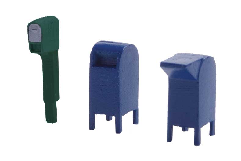 Roadside Mail Boxes and City Mailboxes -- Kit-2