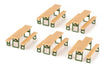 Picnic Tables -- Kit pkg(5)-1