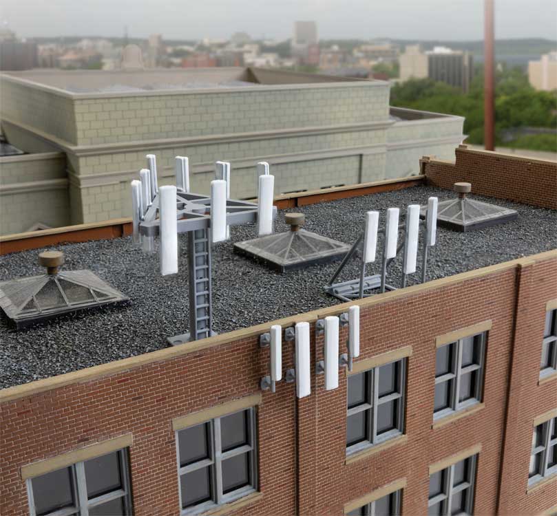 Mounted Communication Tower Array -- Kit