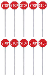 Stop Signs pkg(10) -- 1954-Present (red, white)-3