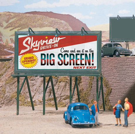 Cruisin' Roadside Billboards -- Kit pkg(3)-1