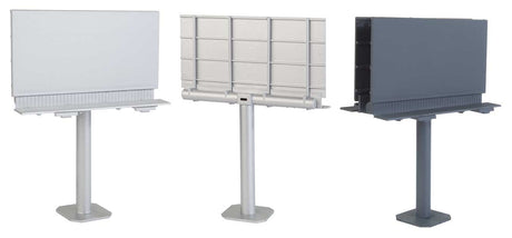 Modern Single-Post Billboard -- Kit - 3-3/8 x 4-3/8 x 2-1/16"  8.6 x 11.1 x 5.2cm-2