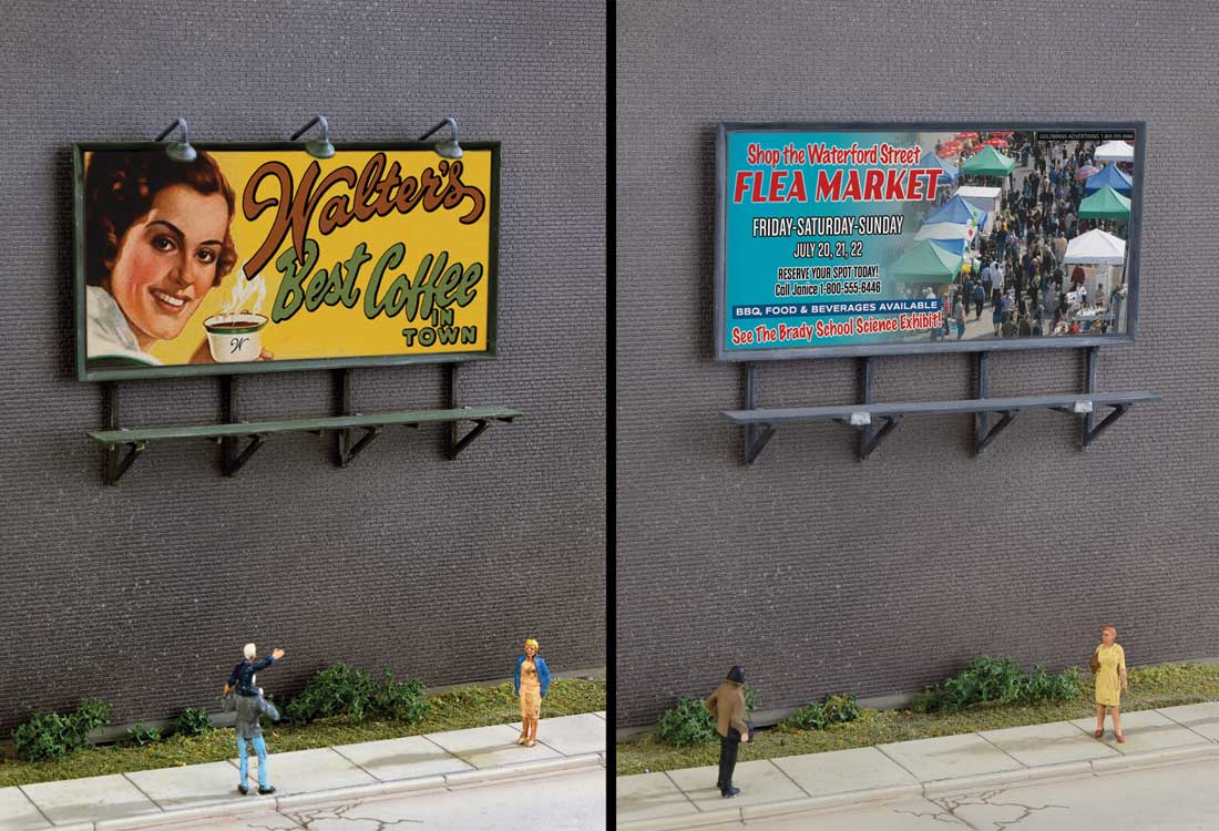 Wall-Mounted Billboard pkg(3) -- Kit-1