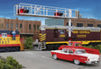 Modern Cantilever Grade Crossing Signal -- Two-Lane-1