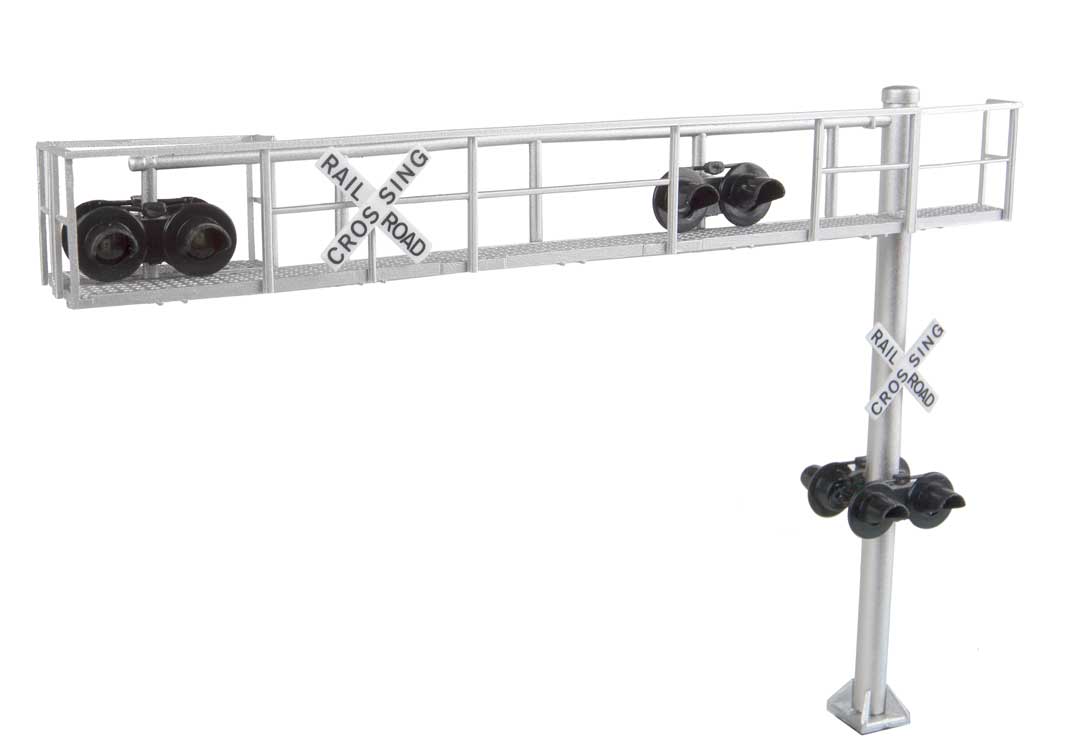 Modern Cantilever Grade Crossing Signal -- Two-Lane-3