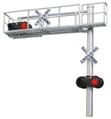 Modern Cantilever Grade Crossing Signal -- Single-Lane-2