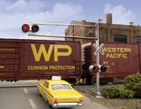 Post-1960s Cantilever Grade Crossing Signal -- Single-Lane-1