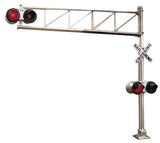 Post-1960s Cantilever Grade Crossing Signal -- Single-Lane-2