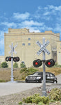 Crossing Flashers -- Set of 2 Working Signals (Use with Crossing Signal Controller)-1