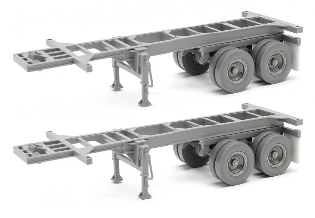 20' Container Chassis (2-Pack) -- Undecorated