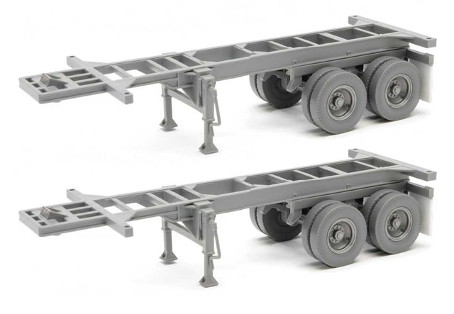 20' Container Chassis (2-Pack) -- Undecorated