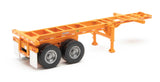 20' Container Chassis (2-Pack) -- Orange-2