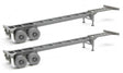 40' Container Chassis (2-Pack) -- Undecorated