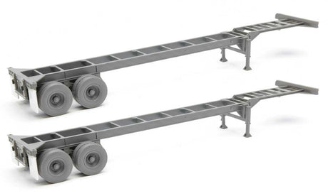 40' Container Chassis (2-Pack) -- Undecorated