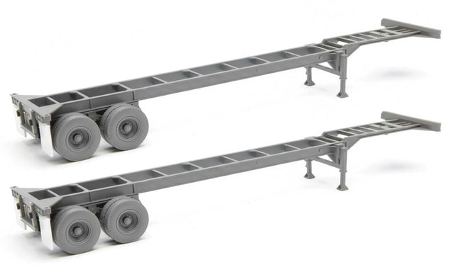 40' Container Chassis (2-Pack) -- Undecorated