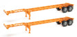 40' Container Chassis (2-Pack) -- Orange-1
