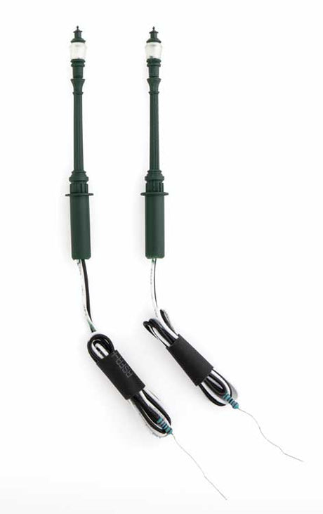 LED Streetlight 2-Pack -- Cast Iron Column