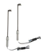 LED Streetlight 2-Pack -- Single Square Modern Parking Lot Style